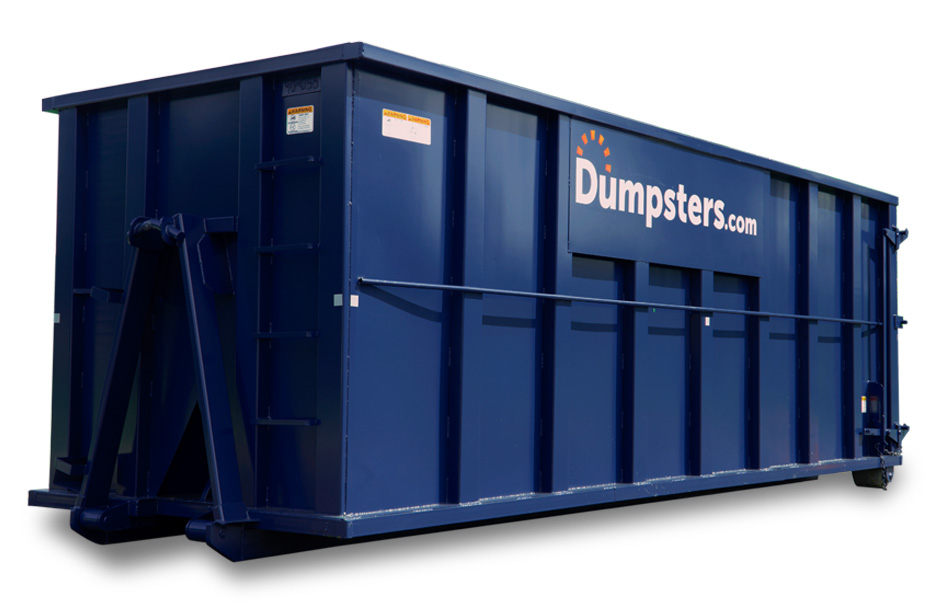 Blue Dumpsters.com 40 Yard Dumpster