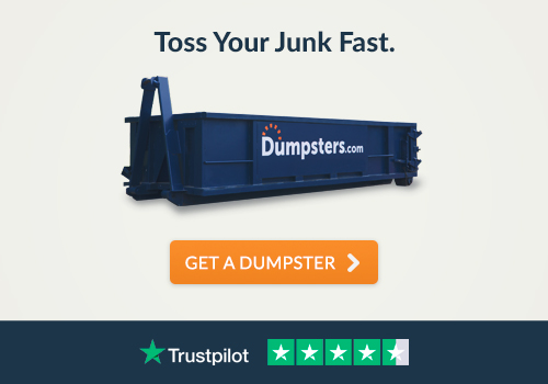 toss your junk fast - get a dumpster
