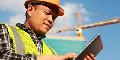 Architect Using Ipad