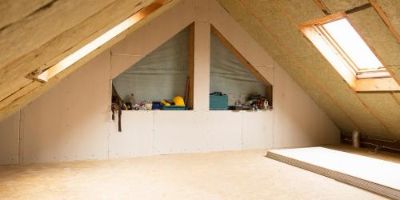 Image of an Attic Converted Into a Finished Room