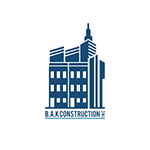 B.A.K. Construction logo.