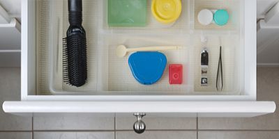 bathroom organization