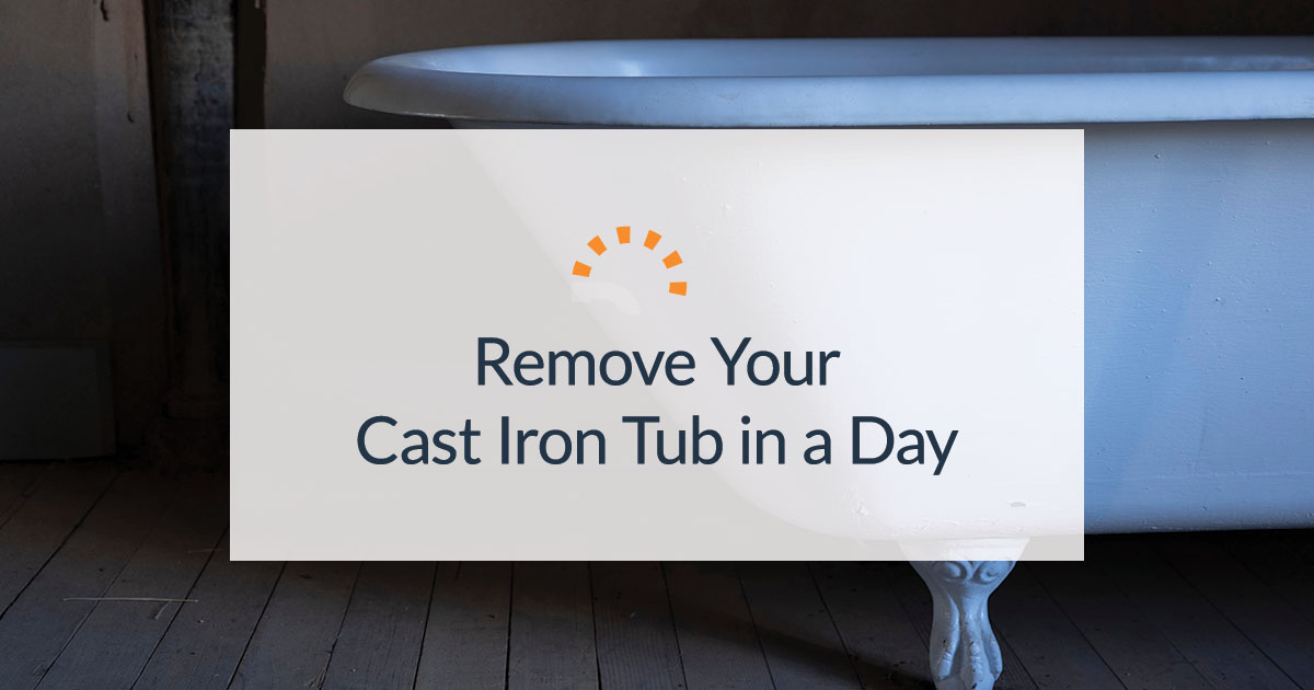 How to Remove a Cast Iron Tub