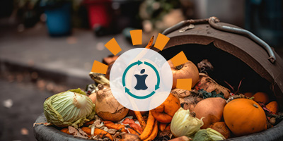 City curbside food waste to be composted to reduce methane gas.