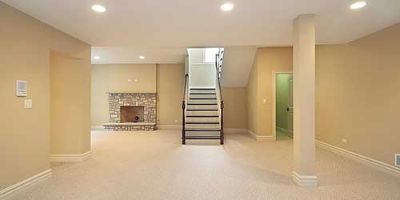 A Clean, Decluttered Basement.