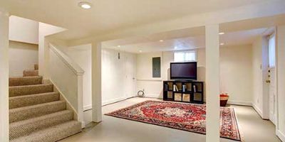 A Finished Basement.