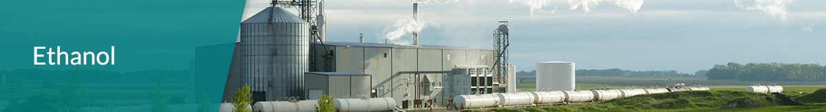 An ethanol plant. 