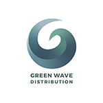 Green Wave Distribution logo.