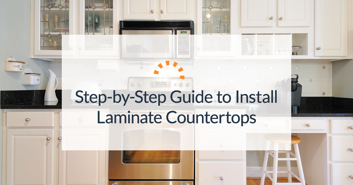 How To Install Laminate Countertops, How To Install Laminate Countertops On New Cabinets