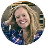A headshot of Jessica Davis by Judith Vegh.