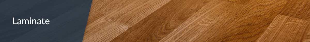 Brown laminate flooring banner.