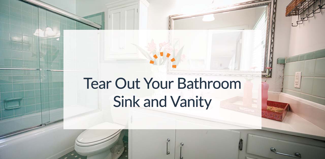 How to Remove Your Bathroom Sink and Vanity