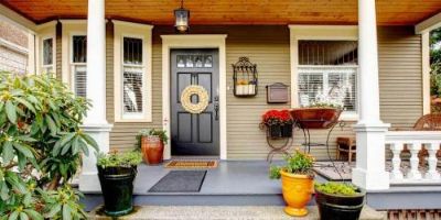 Painted Front Door