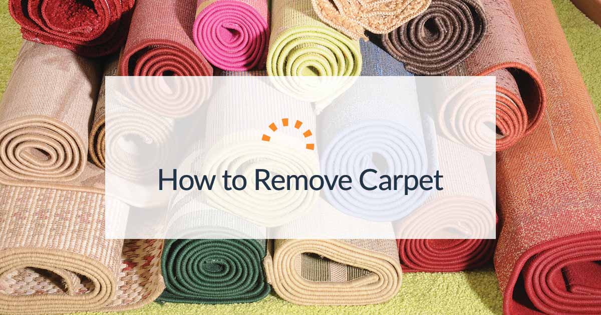 DIY How to Remove and Dispose of Old Carpet