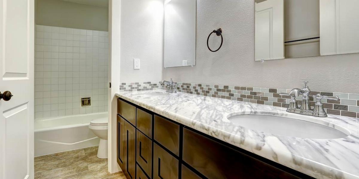 Remove Your Bathroom Sink And Vanity, Bathroom Vanity Backsplash Install