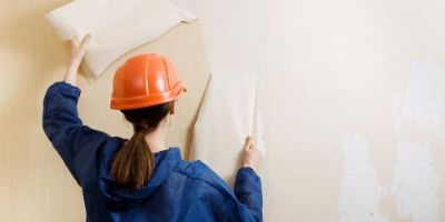 Tearing Wallpaper Down From Walls