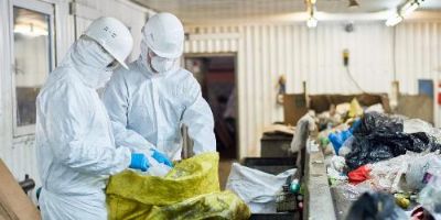 Waste Processing Plant Workers