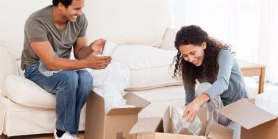 Couple Moving Into a New House