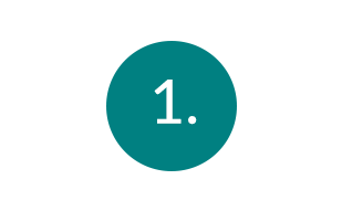Number One Inside Green Circle