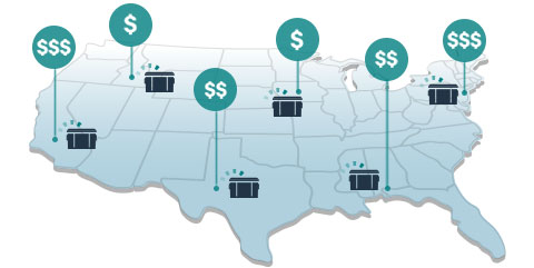 front load dumpster prices by location