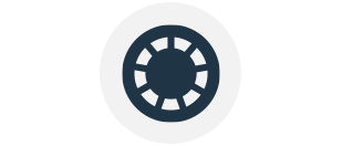 Wheel icon.