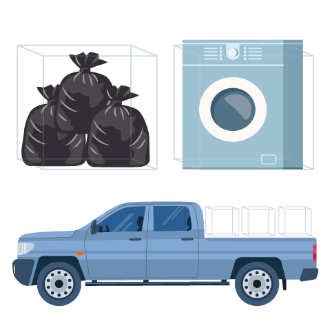 A black open umbrella being used in the rain. 