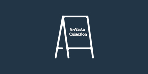 e-waste collection event icon