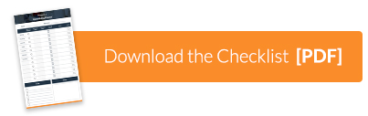 Orange button with an image of a checklist and a text overlay of Download the Checklist [PDF]