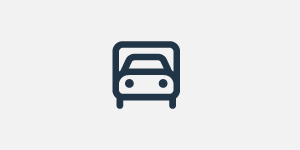 Junk removal truck icon.