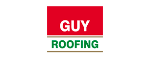 Guy Roofing logo.