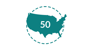 50 States Graphic