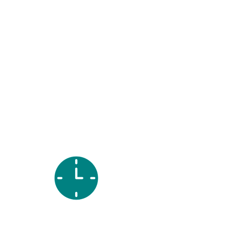 Illustration of bedroom essentials like pajamas, sheets and alarm clock.