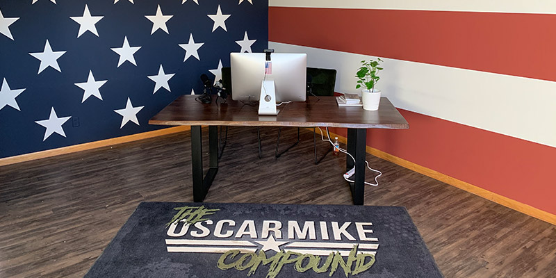Office Space at the Oscar Mike Compound. 