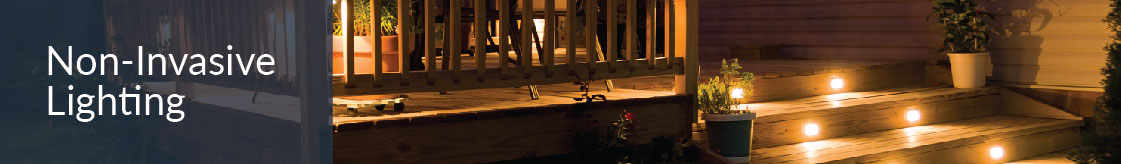 Wooden Deck With Built-In Lighting.