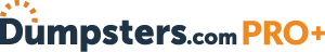 Dumpsters.com Pro+ Logo