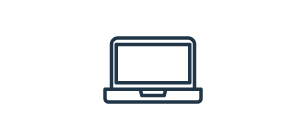 graphic of an old laptop